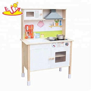 Neues Design Kochspiel Holzspielküche für Kinder W10C411