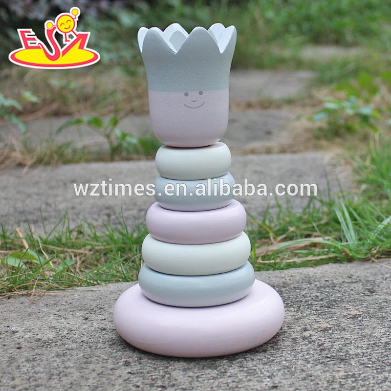 wholesale high quality wooden baby stacking toys best wooden baby stacking toys W13D129