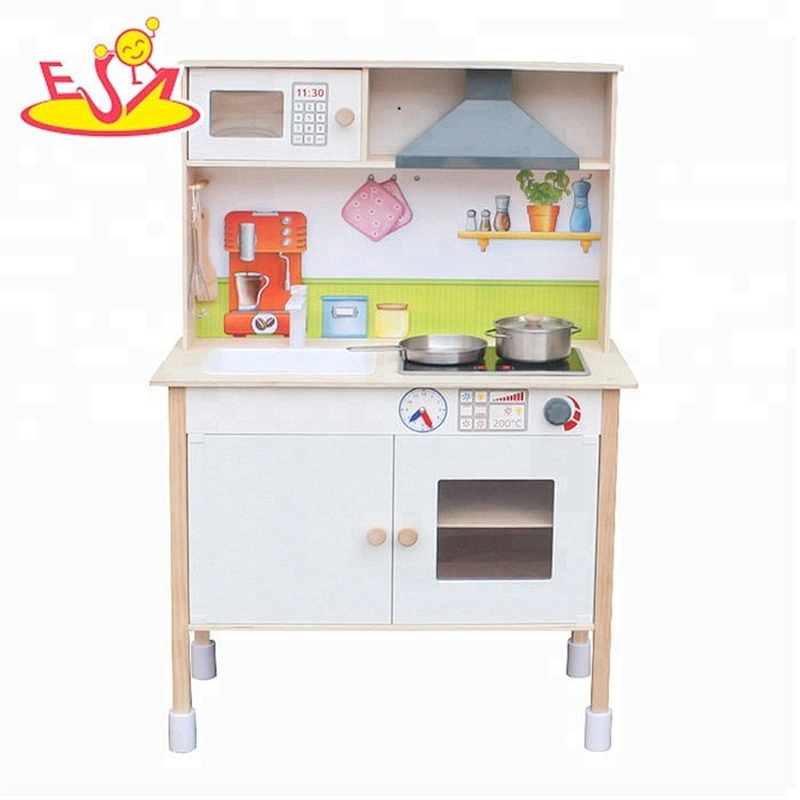 Neues Design Kochspiel Holzspielküche für Kinder W10C411