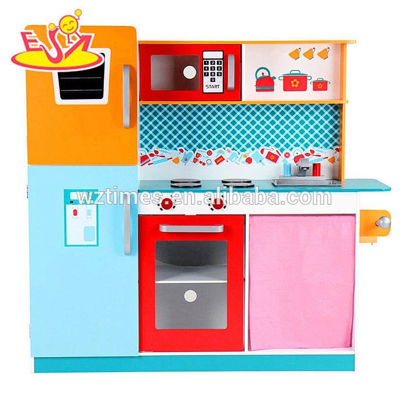 wholesale best sale baby wooden funny kitchen set top quality kids wooden funny kitchen set W10C205