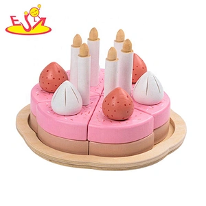 2020 Top sale simulation wooden pretend play ice cream set for children W10B339