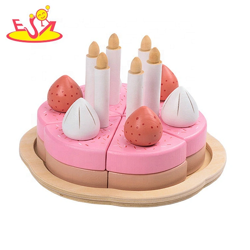 2020 Top sale simulation wooden pretend play ice cream set for children W10B339
