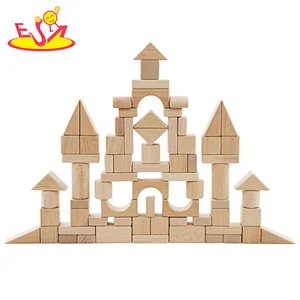 2020 wholesale children wooden shape blocks with box W13A215A
