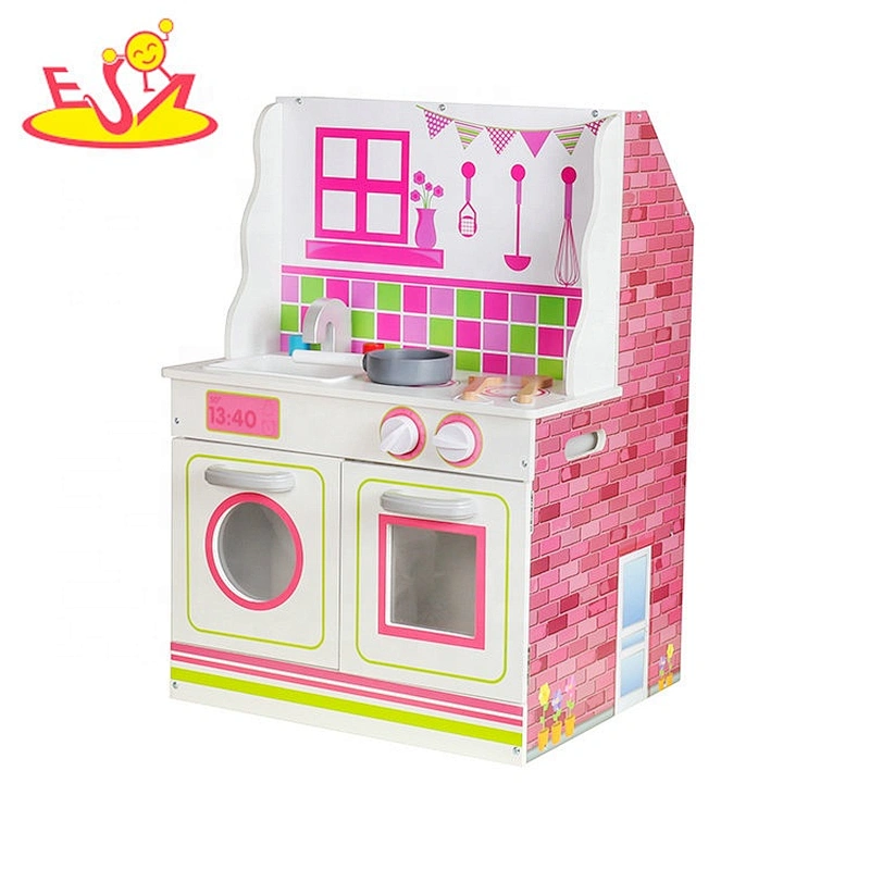 2020 New released kids wooden majestic mansion dollhouse for pretend W06A382