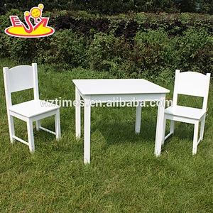 wholesale high quality wooden toddler table and chairs W08G145
