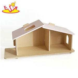 baby classic lovely design kids DIY furniture set toy wooden dollhouse  W06A391