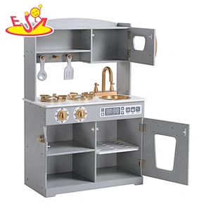 Wholesale toddlers kitchen wooden toy with low price W10C490