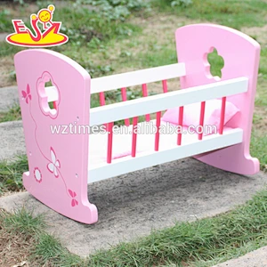 wholesale top quality wooden beds for 18 inch dolls W06B052