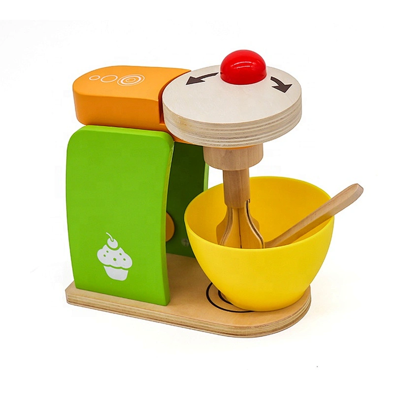 2018 Neuer heißester Holzspielzeug-Mischer für Kinder W10D209