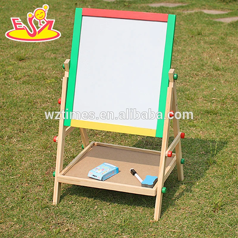 Wholesale most popular teaching aid wooden drawing board for kids W12B048A