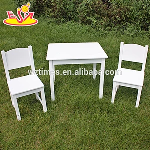 wholesale high quality wooden toddler table and chairs W08G145