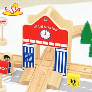 2020 New hottest small wooden toy train track for boys W04C193