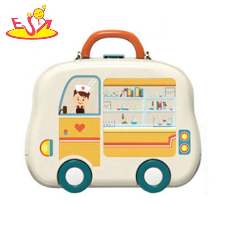 Plastic doctor toolbox tool kit toy for kids,  pretend play toy suitcase, educational toy P10D001