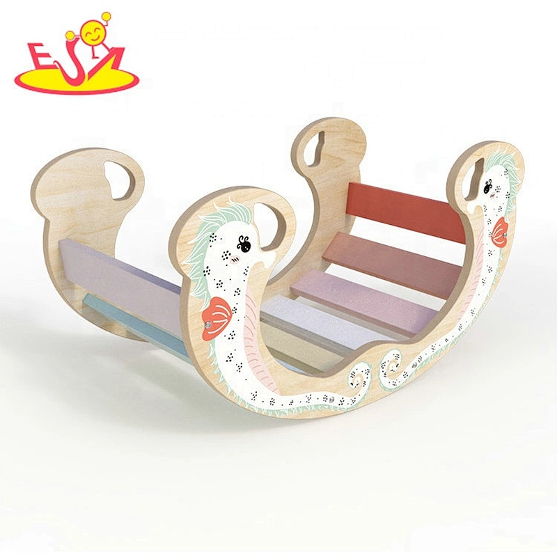 2020 Customize colorful wooden baby climbing toy for wholesale W08K299