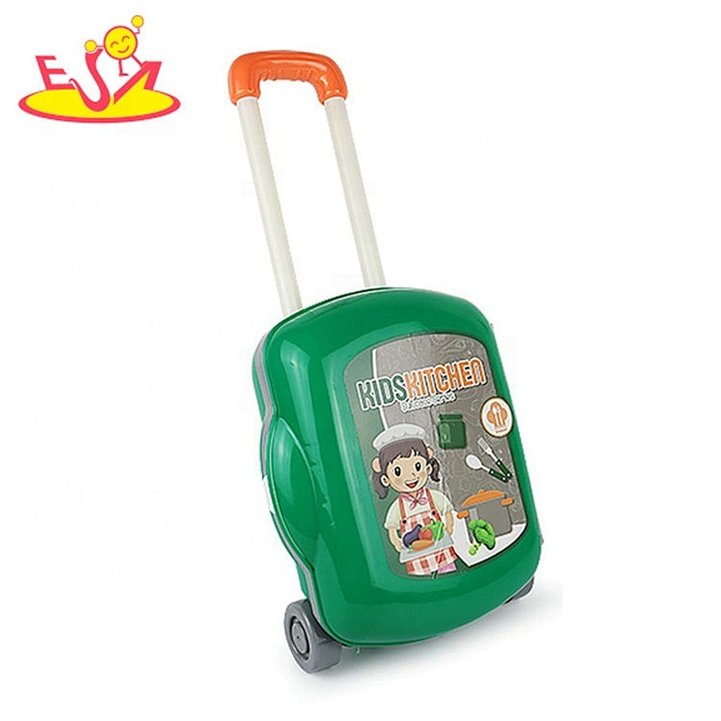 Preschool educational toy, kids kitchen box tool kit toy,  pretend play toy, plastic play set P10D006