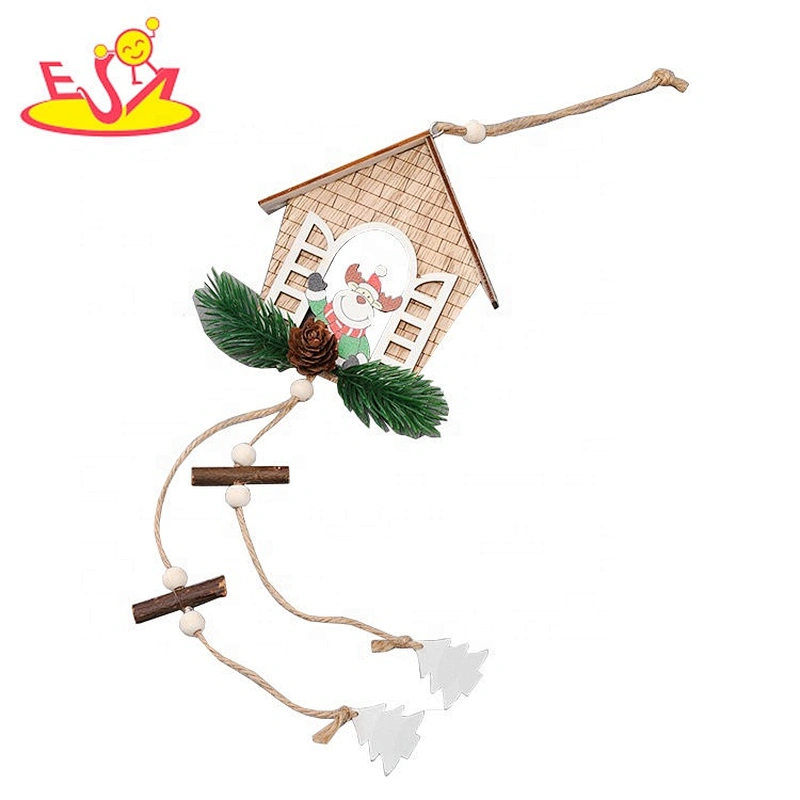 2020 Cusstomize fairy wooden santa wall hanging for christmas W09D089