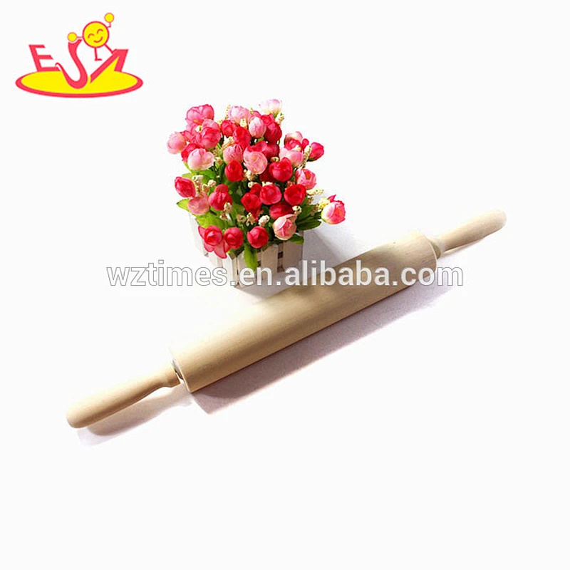 2018 hottest top sale green wooden rolling pin W02B030
