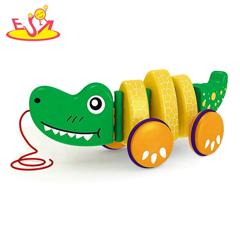 New arrival small wooden zebra pull toy for children W05B198