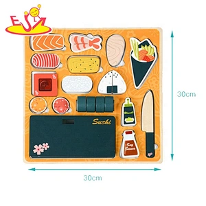 2020 wholesale simulation play wooden sushi maker toys for kids W10B323