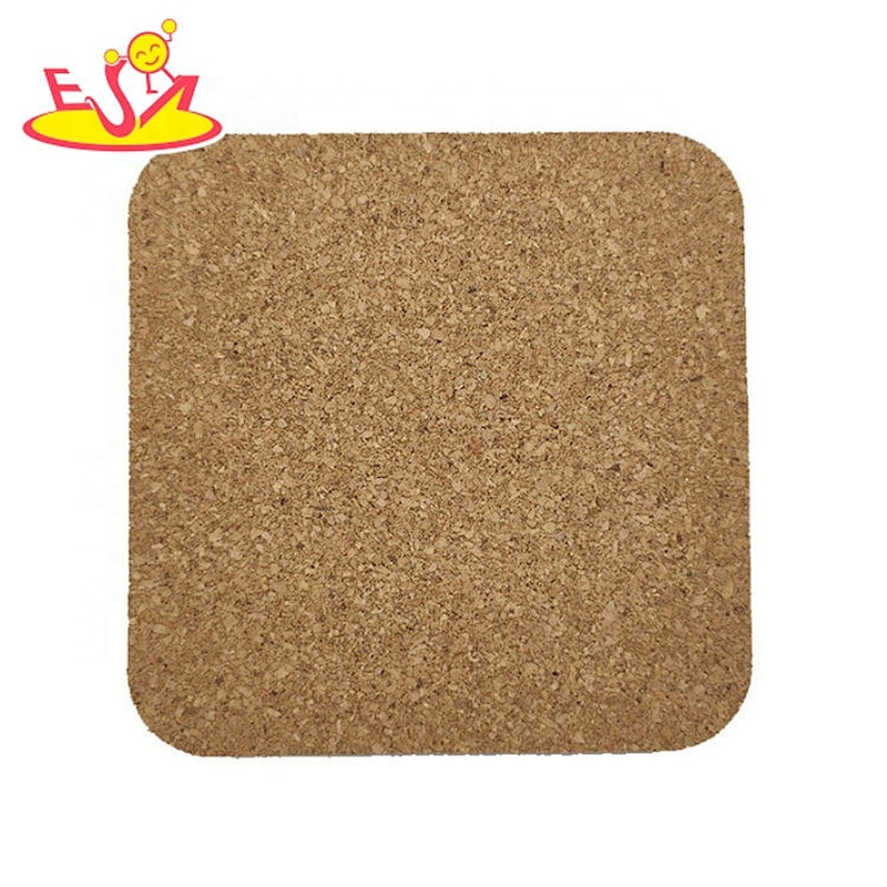 Printing coffee mdf absorbing customize mdf cork coaster W18A104