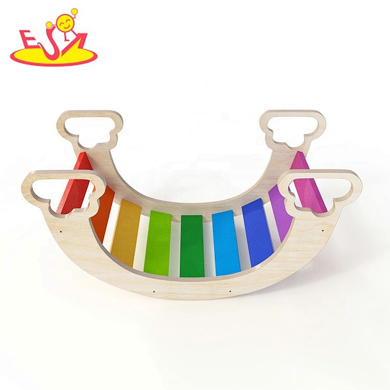 2020 Customize colorful wooden rocking play for children W08K297