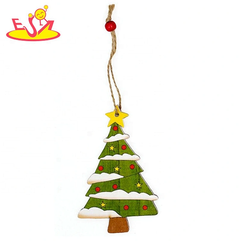 2020 hot selling lovely snowman colorful hanging Christmas ornaments W18A124
