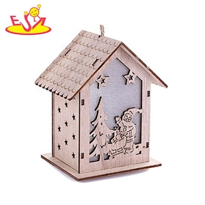 Christmas tree art wood carving crafts  W09D109