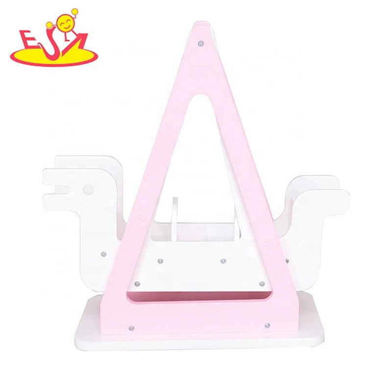 Hot selling preschool wooden doll ship toy for kids W06B102