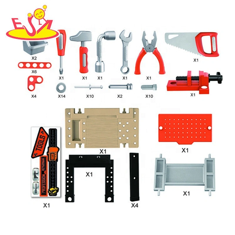 2020 Top sale preschool plastic toy workbench for kids P03D002