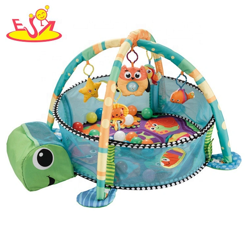 Multifunction musical piano baby play gym mat with hanging toys P08K009