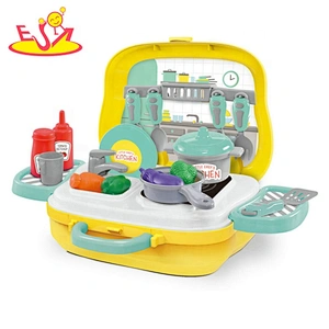 Educational toy for kids, plastic supermarket box tool kit, pretend play toy suitcase P10D002