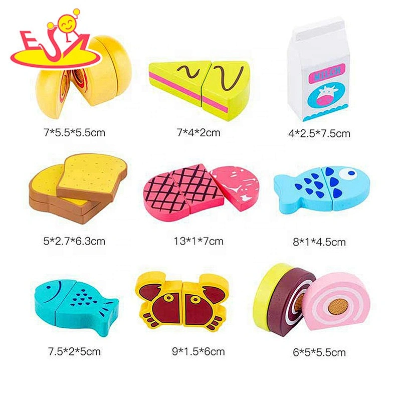 New arrival simulation play wooden microwave oven toy for kids W10D283