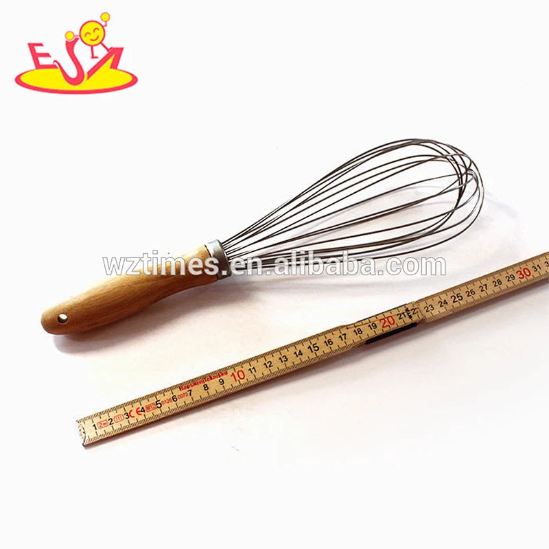 2018 wholesale top sale kids wooden egg beater W02B026