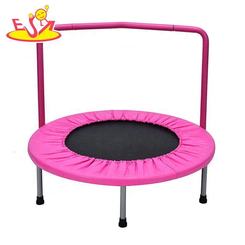 2020 Top sale round kids indoor trampoline with customize M01A007