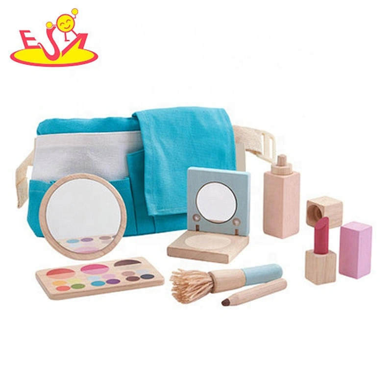 2020 New released simulation wooden girls makeup toy for pretend W10D242