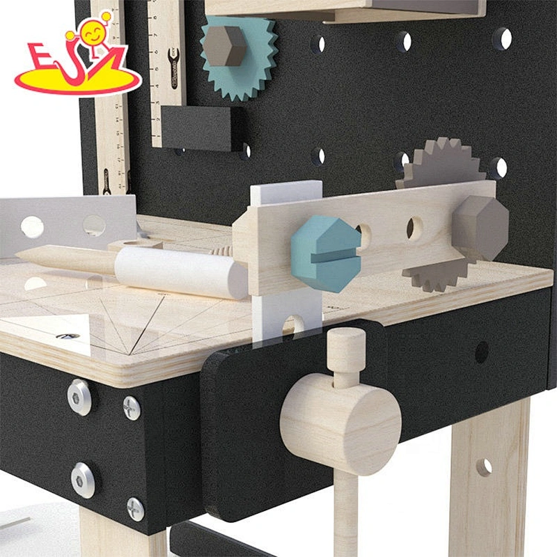 2020 New arrival mini wooden children workbench for pretend play W03D141