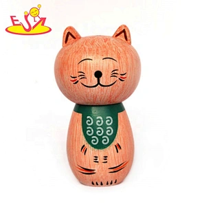 2020 solid wood panda toothpick box for table decoration toothpick storage box W18A096