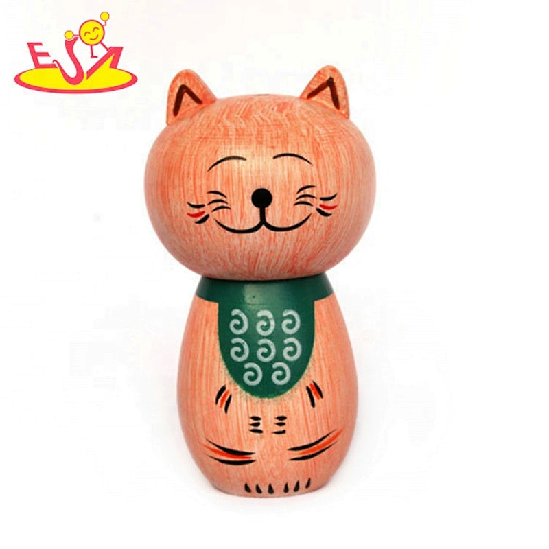 2020 solid wood panda toothpick box for table decoration toothpick storage box W18A096