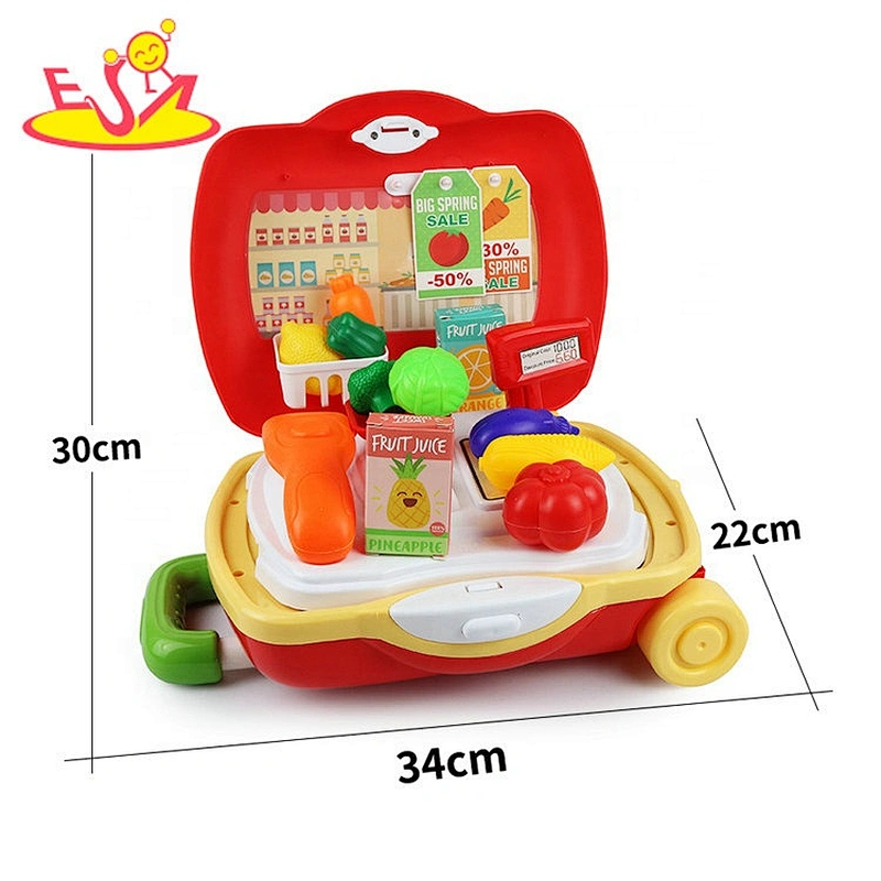 Pretend role play mini market box for kids P10D011
