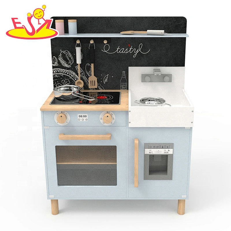 2020 New released simulation wooden mini kitchen set toy for boys W10C547D
