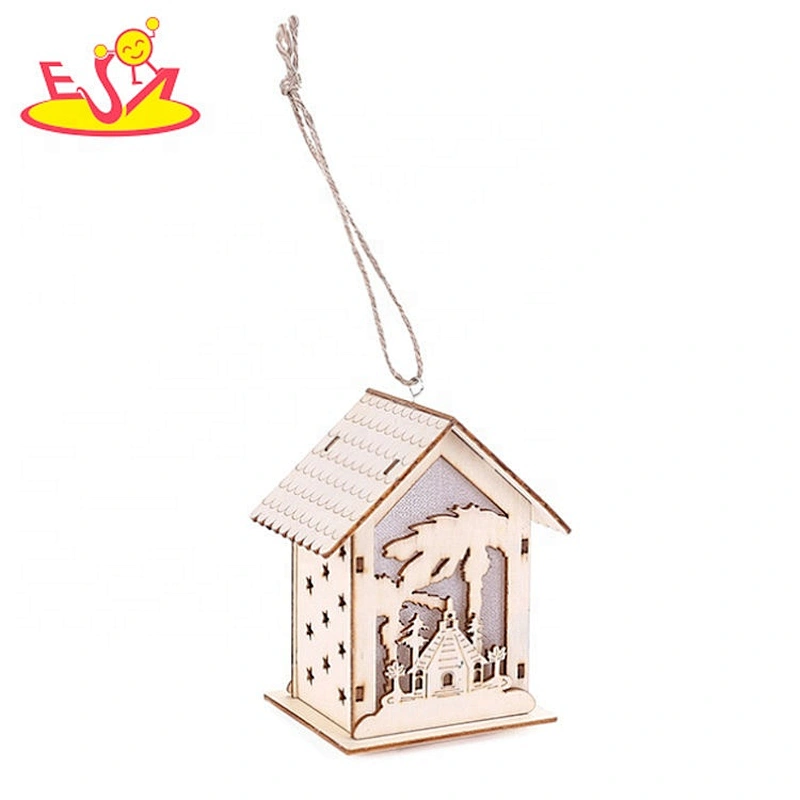 Christmas tree art wood carving crafts  W09D109