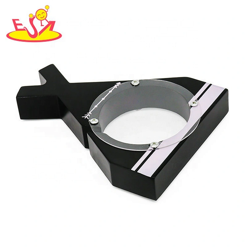 Customize black wooden kids money box for wholesale W02A376