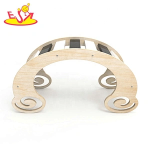2020 Most popular colorful wooden kids climbing toys with customize W08K300