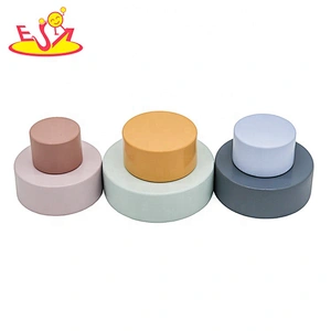 2020 Customize educational wooden stacking cups for kids W13D296