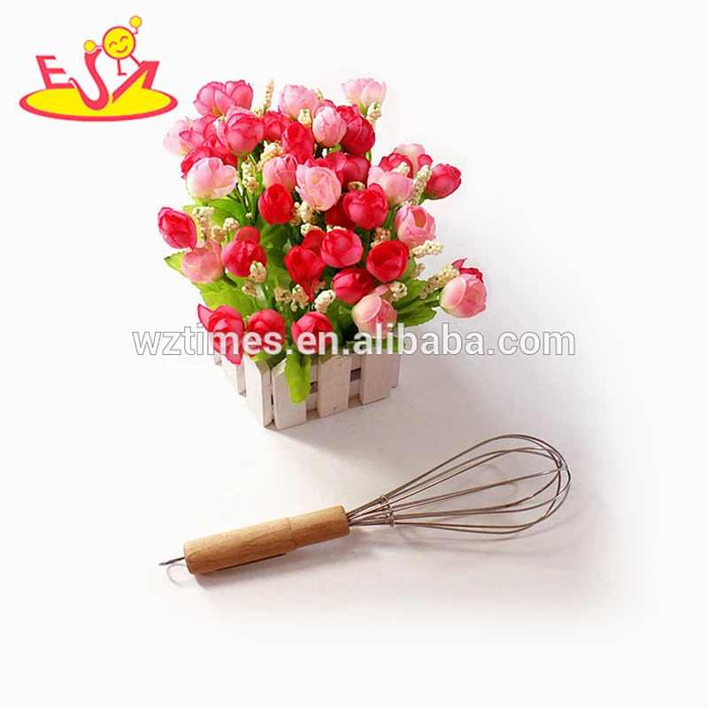 2018 wholesale wooden egg whisk for kitchen high quality wooden egg whisk for kitchen best sale wooden egg whisk W02B029
