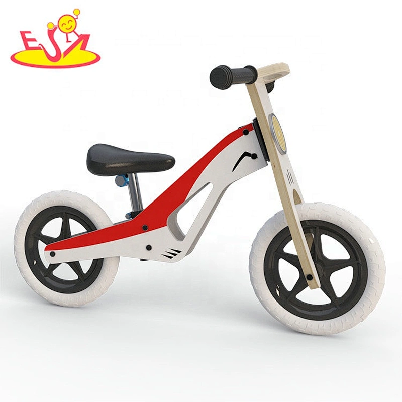 2020 Customize red mini wooden balance bike for boys W16C296