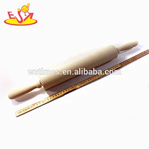 2018 hottest top sale green wooden rolling pin W02B030