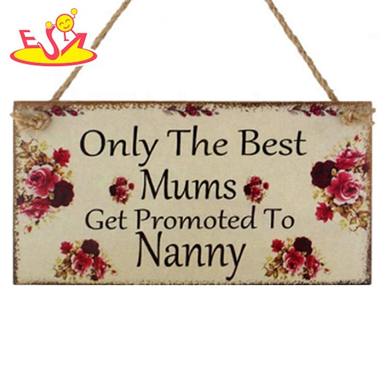 Wholesale wooden listing creative crafts for mother W18A117A