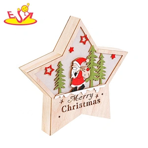 2020 Most popular wooden led christmas lights for decorations W09D086