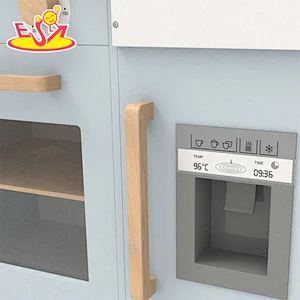 2020 New released simulation wooden mini kitchen set toy for boys W10C547D